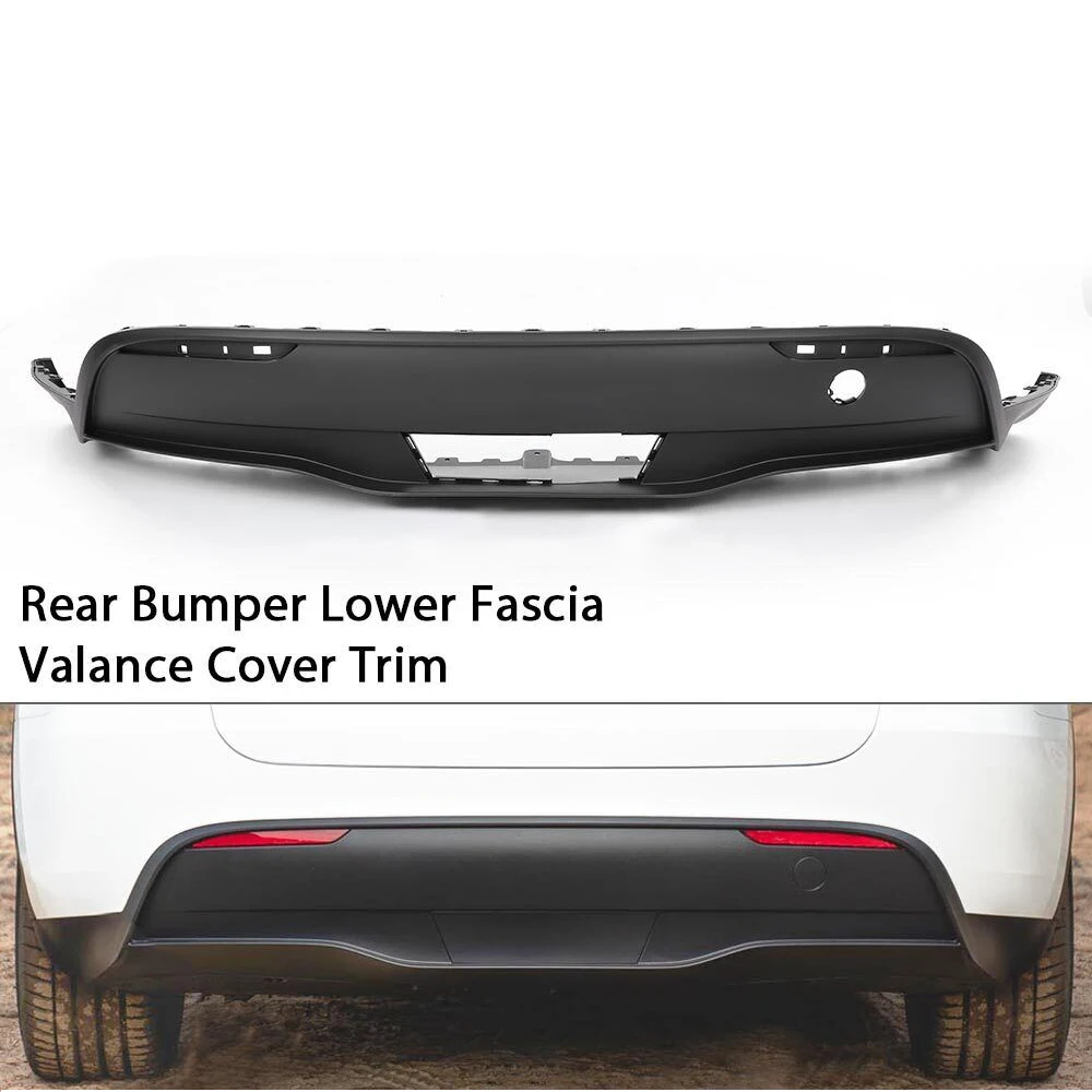 Rear Bumper Lower Fascia Valance Cover Trim Fit For 2020-2023 Tesla Model Y  1494006-00-A 149400600A 1494006 00 A car accessories - AliExpress