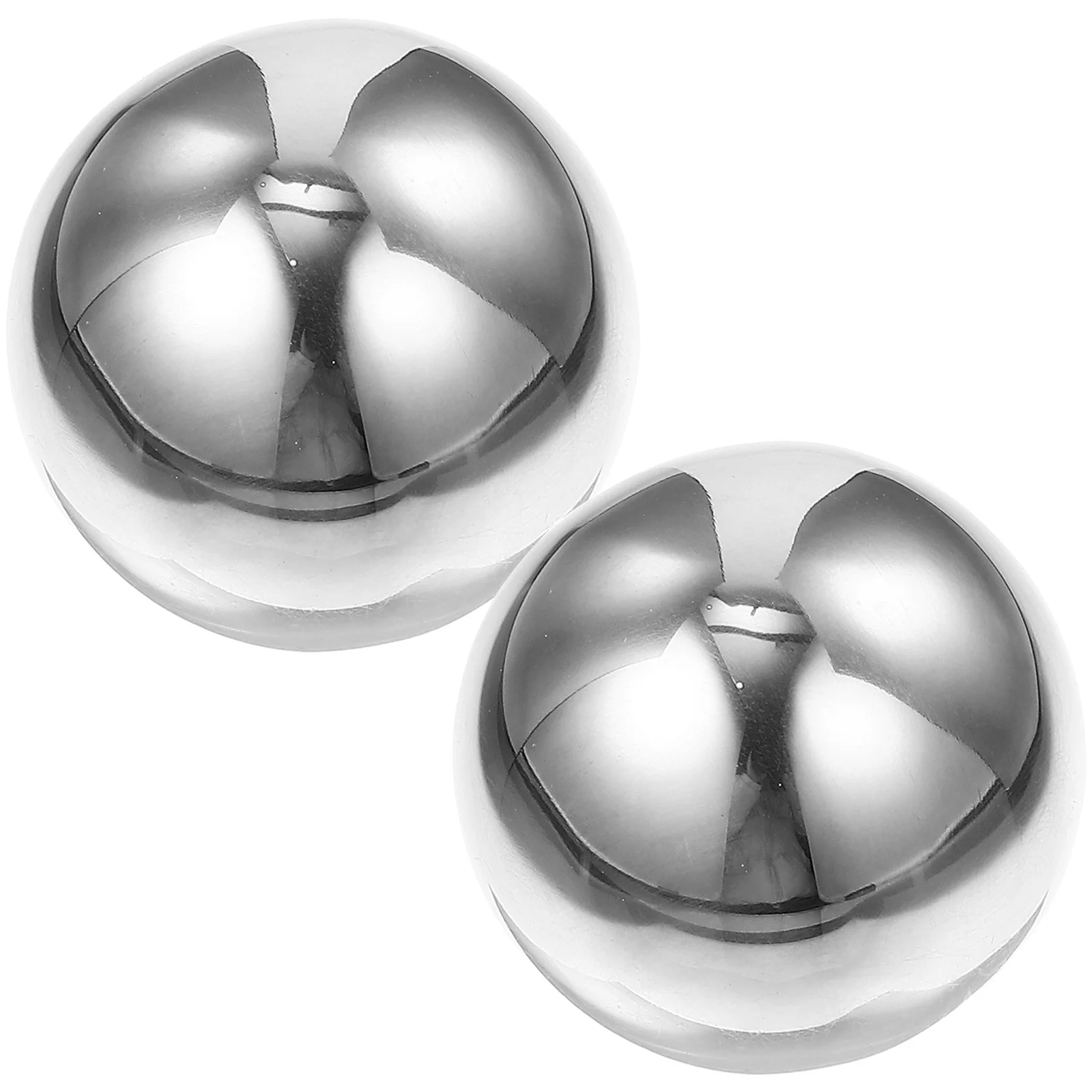 2 Pcs Beverage Chilling Rocks Whisky Ice Balls Stainless Steel Wine Beer Cooler Stones Party Bar Tool Accessories