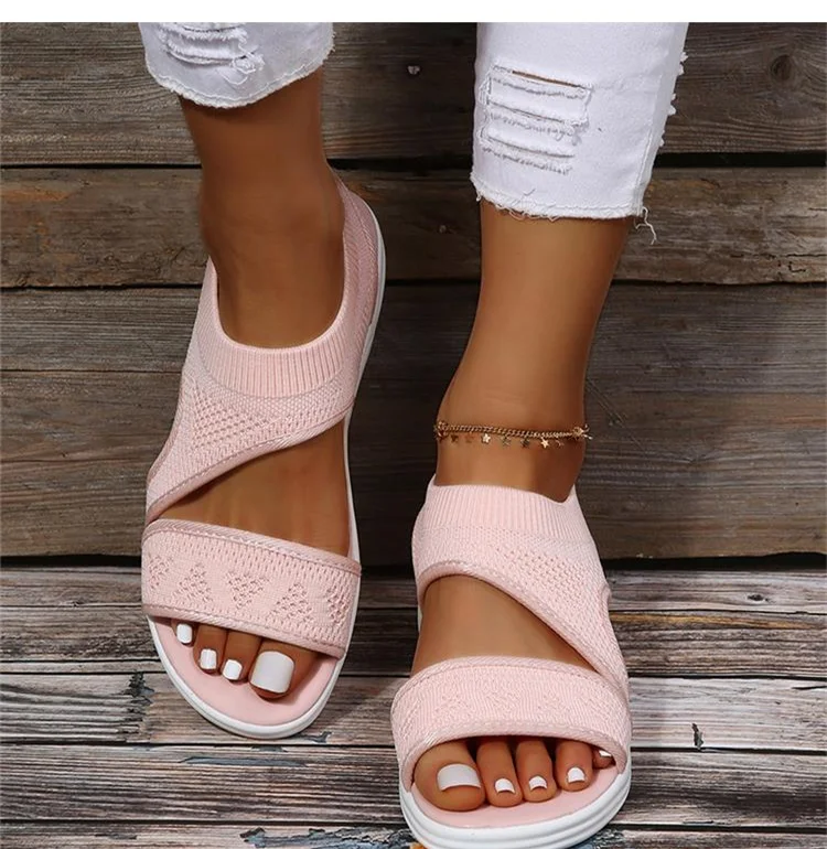 Women Shoes Sandals Summer Fashion Open Toe Walking Shoes Thick bottom Ladies Shoes Comfortable Sandals Platform Sexy Footwear