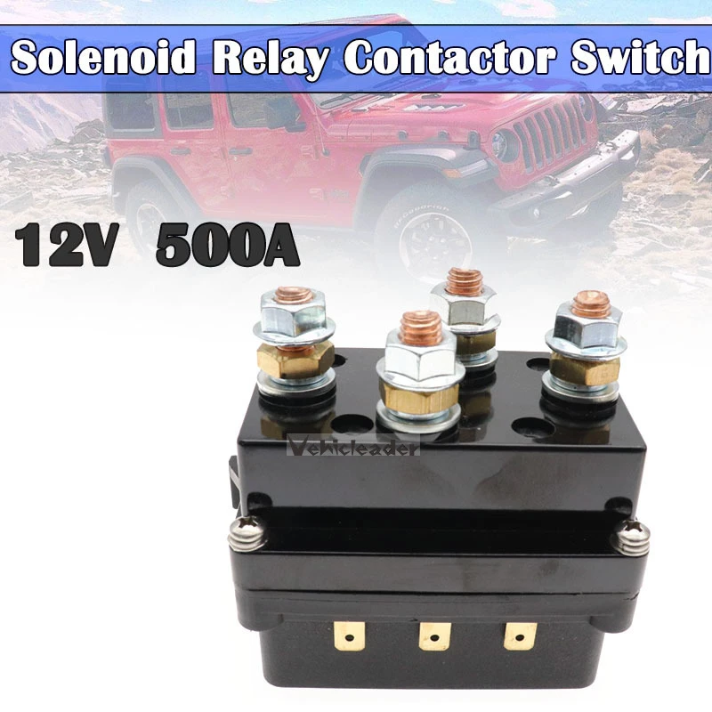 Universal Contactor Winch Control Solenoid Relay Electric Wireless