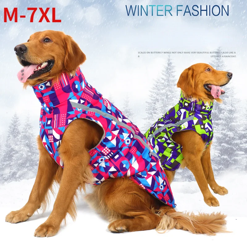 Waterproof Dog Coats Large Dogs Clothing Dogs Waterproof Autumn