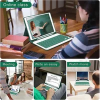 For iPad 10th Generation 2022 10.9 Inch Case with Keyboard,Detachable Wireless Bluetooth Keyboard+Tablet Cover For iPad 10th Gen 2