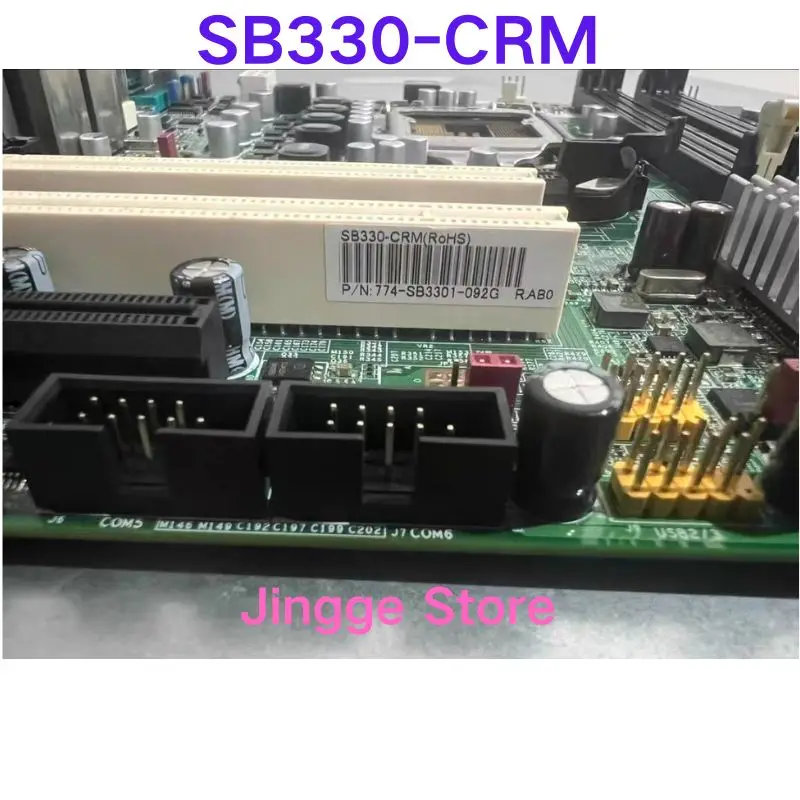 중고 테스트 Ok 산업용 제어 컴퓨터 마더보드 SB330-CRM 774-SB3301-092G