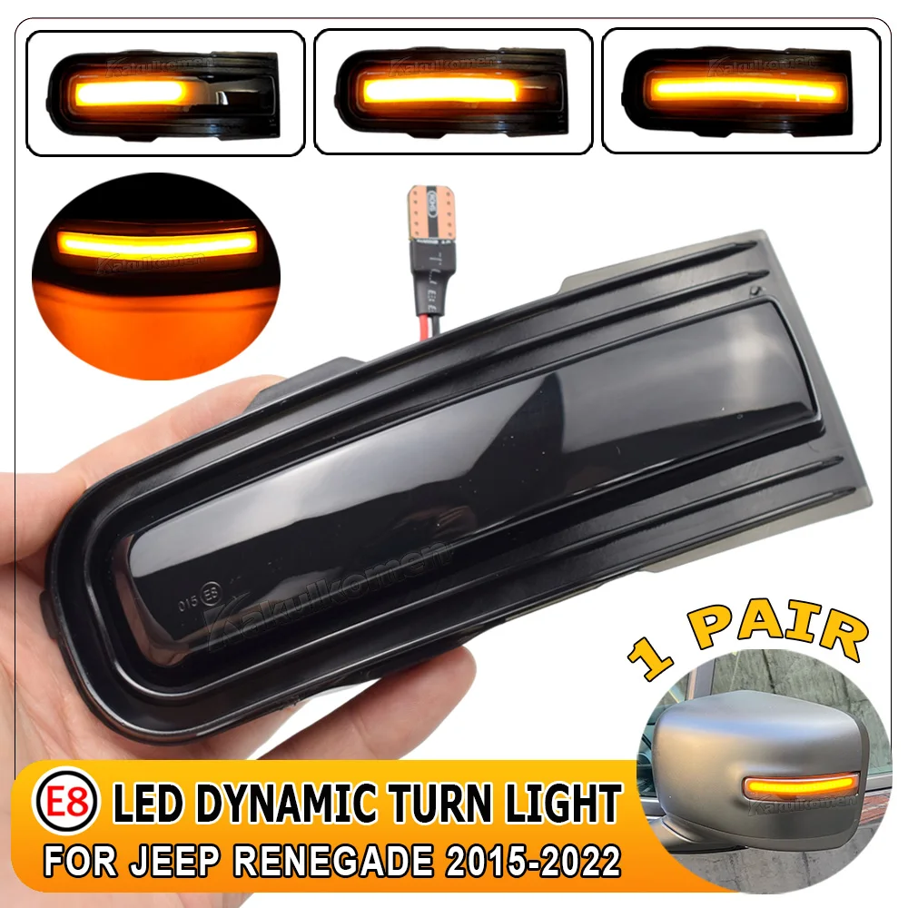 DynamicBlinkerTurnSignalLightSequentialSideMarkerLampFor2015