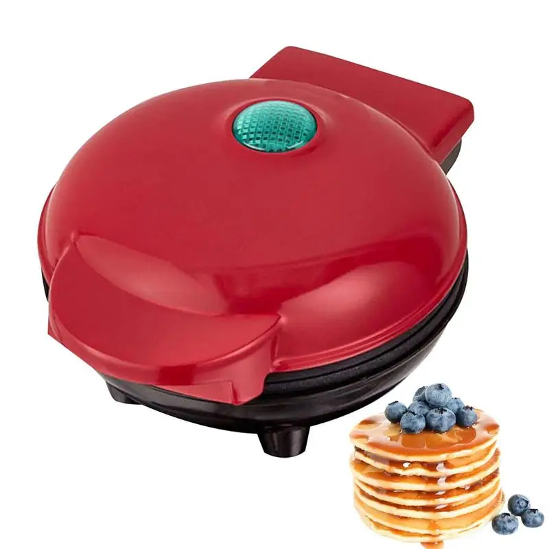 Mini Electric Waffle Maker Bubble Egg Cake Forno Colazione Waffle Machine Antiaderente Barbecue Forno Riscaldamento A Doppio Lato