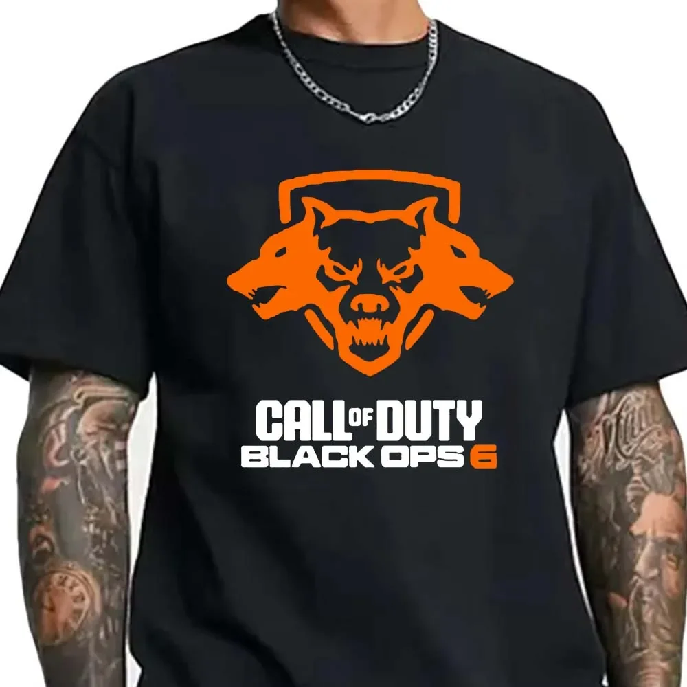 Call of Duty Black Ops 6 Printed Tshirts Funny Game Graphci Men Clothing  Short Sleeve Summer Shirt Vintage Streetwear T-shirt - AliExpress, image size:1000x1000
