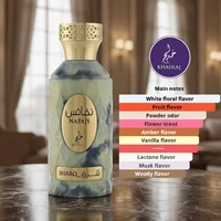 Parfum de parfum d'agrumes de rêve d'île, 100ML, saveur d'épice fraîche orientale, parfum longue durée pour hommes, parfum de dubaï et d'arabie 2