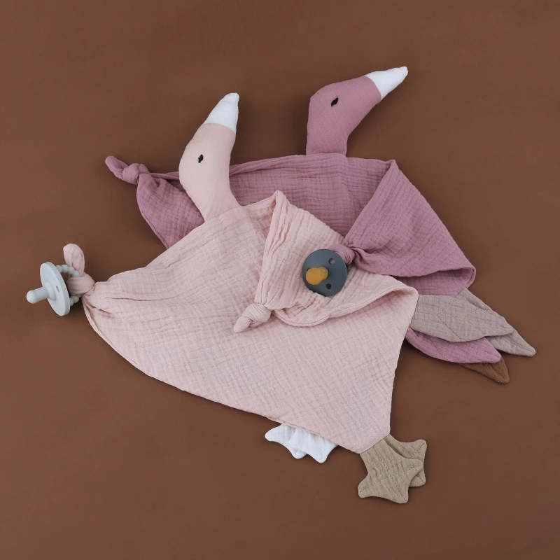 Newborn Appease Towel Sleeping Dolls Soft Baby Facecloth Kids Sleep Toy Soothe G99C