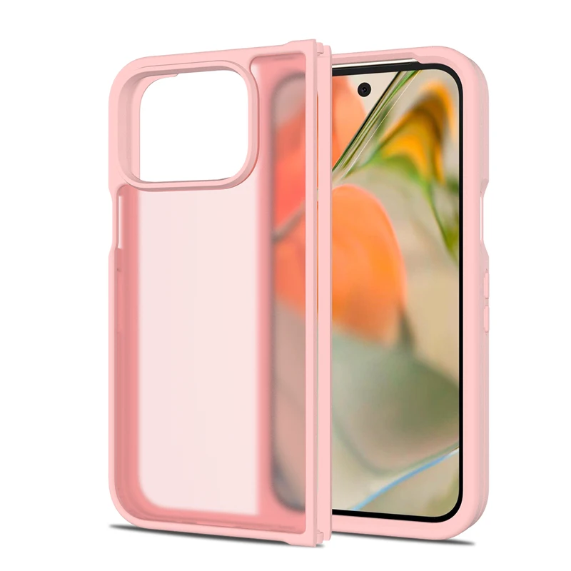 Enhanced Phone Case - Anti-Fingerprint Matte Hard PC & Soft TPU Skin-Feel Protection