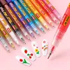 12 Color Nail Art Pen Quick Dry Waterproof Painting Graffiti Acrylic Pen DIY Design Abstract Line Nail Art Beauty Tool Supplies 1