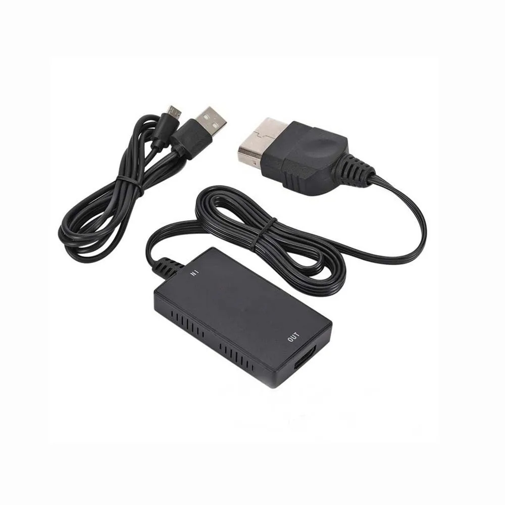 L'Adattatore Per Xbox Al Convertitore Di Hd È Adatto A Retro Console Di Gioco Della Generazione Di Xbox Al Convertitore Video Di Hd