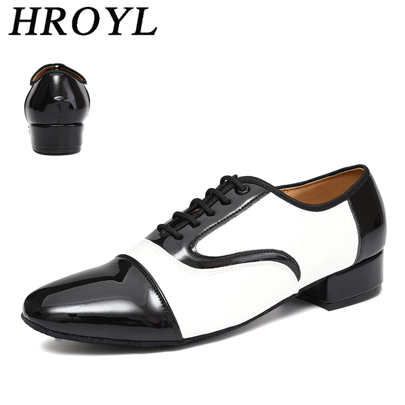 HIPPOSEUS Chaussure Danse Latine Noires pour Garçons et Hommes