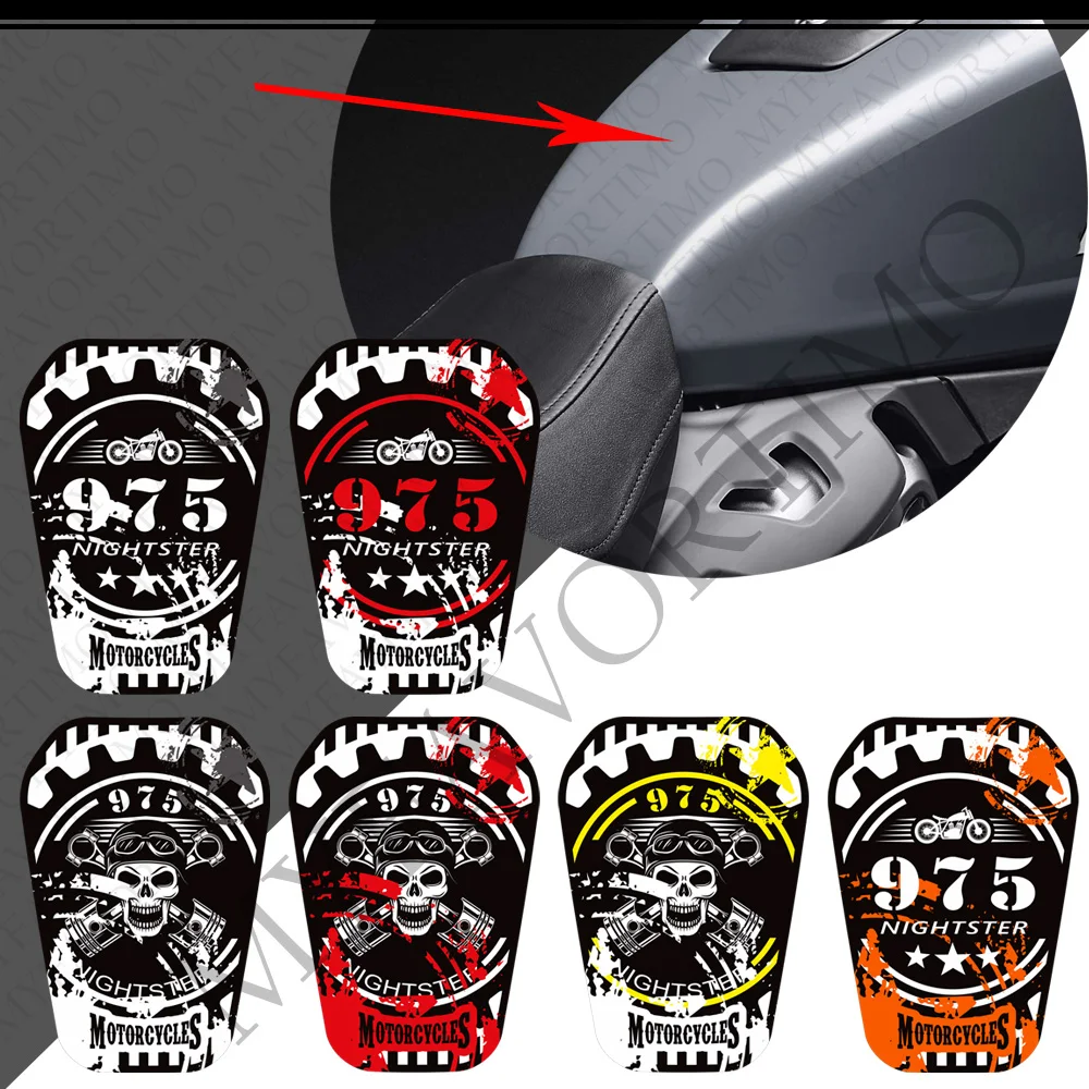 2022 2023 Motorcycle For Harley Davidson Nightster 975 RH975 Stickers Decals Tank Pad Kit Knee Body Fender Shell Exhaust maisto 1 18 harley davidson 2007 xl 1200n nightster die cast vehicles collectible hobbies motorcycle model toys