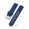 Blue-silver solid