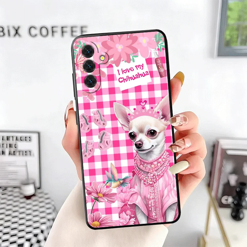 Teacup Chihuahua Puppy Silicone Phone Case