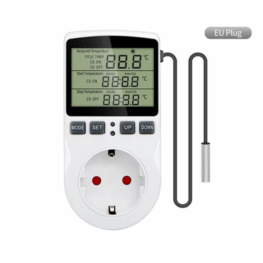 Thermastrate Digital Temperature Controller EU Plug Outlet