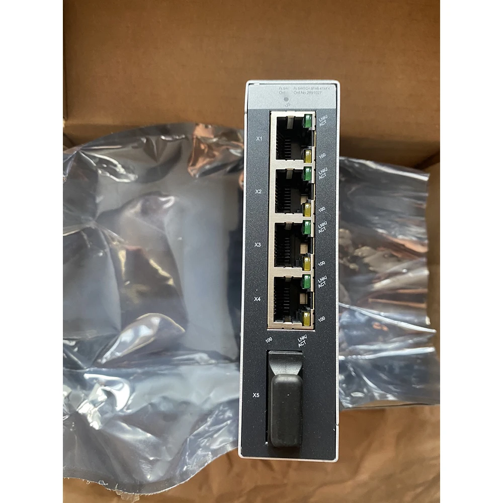 2891027 For Phoenix Industrial Ethernet Switch FL SWITCH SFNB 4TX/FX 2 2891027 For Phoenix Industrial Ethernet Switch FL SWITCH SFNB 4TX FX
