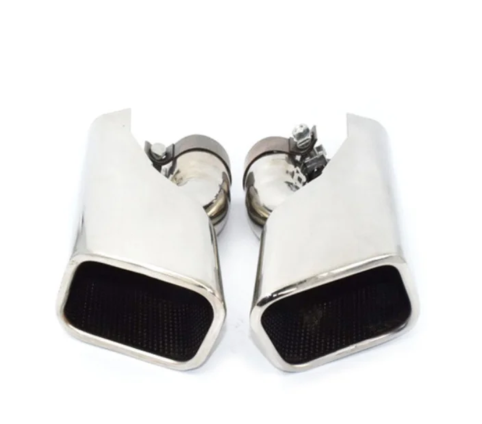 

Stainless steel exhaust pipe square large mouth tail throat suitable for 2010-2013 Range Rover Executive Edition