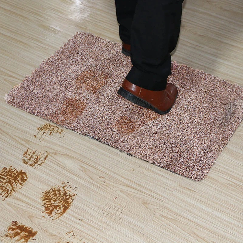 Indoor Super Absorbs Doormat PVC Backing Non Slip Door Mat for Small Front Door  Inside Floor