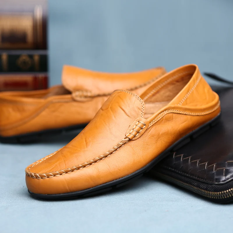 Men's casual shoes brand 2024 comfortable men's shoes sales Italian formal casual shoes
