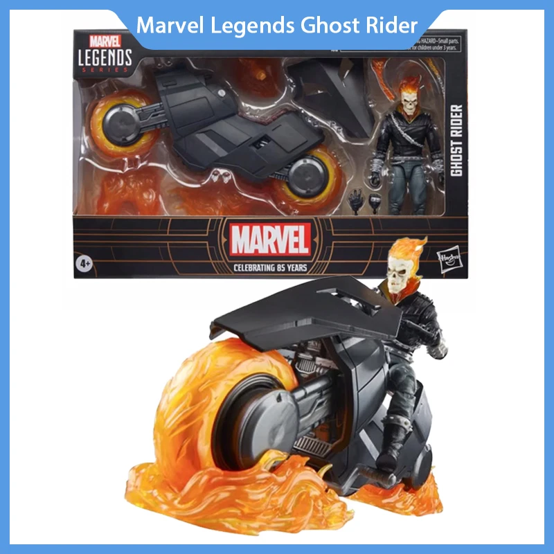 

Original Marvel Legends Series Ghost Rider 1/12 Ml 85th Anniversary Anime Action Figure Statue Collectible Model Toy Kid Gifts