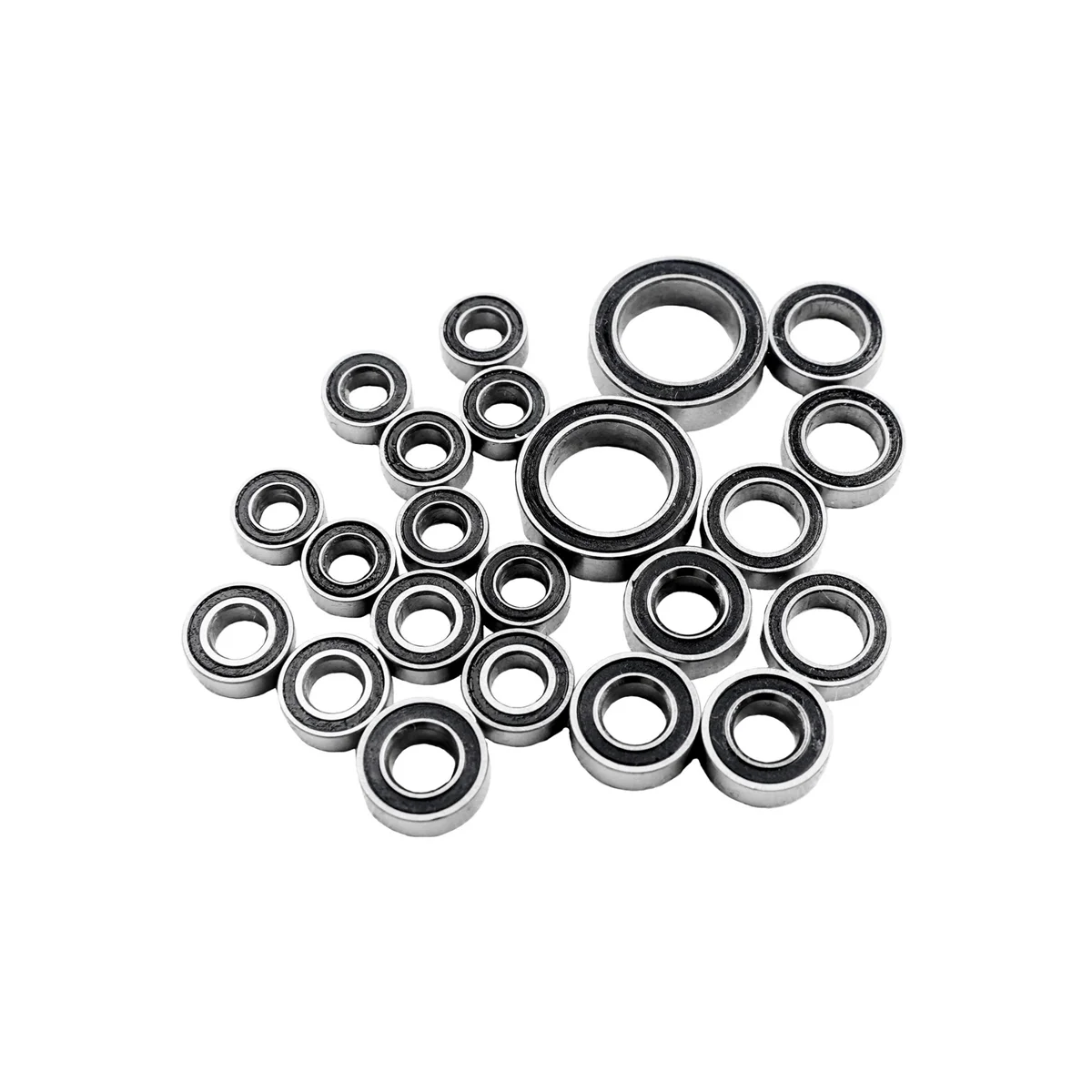 

22 шт., набор стальных герметичных подшипников подходит для 1/18 Rc Crawler Trx4M обновленных деталей.