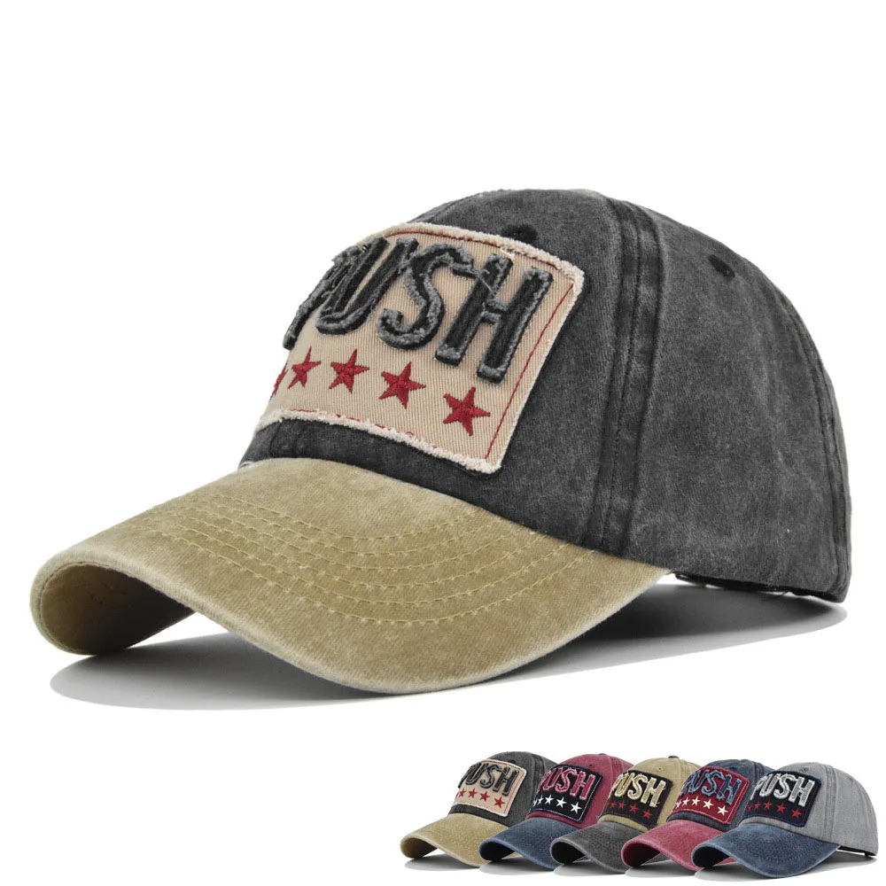 

Wholesale Hot Men's Baseball Cap Women's Snapback hat Letter Embroidery Dad Hat Trucker gorra Summer Bone Gorras Fishing Hat
