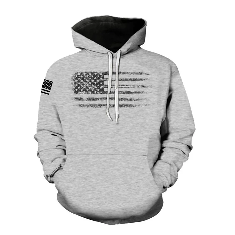 2022 Men's 3D Printing Sports and Leisure Pullover Hoodie New Simple Fashion |