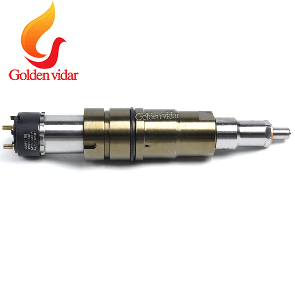 2264458 Injector 4 pcs/lot Diesel Common Rail Injector 2264458 for Cummins Scania DC9 ...