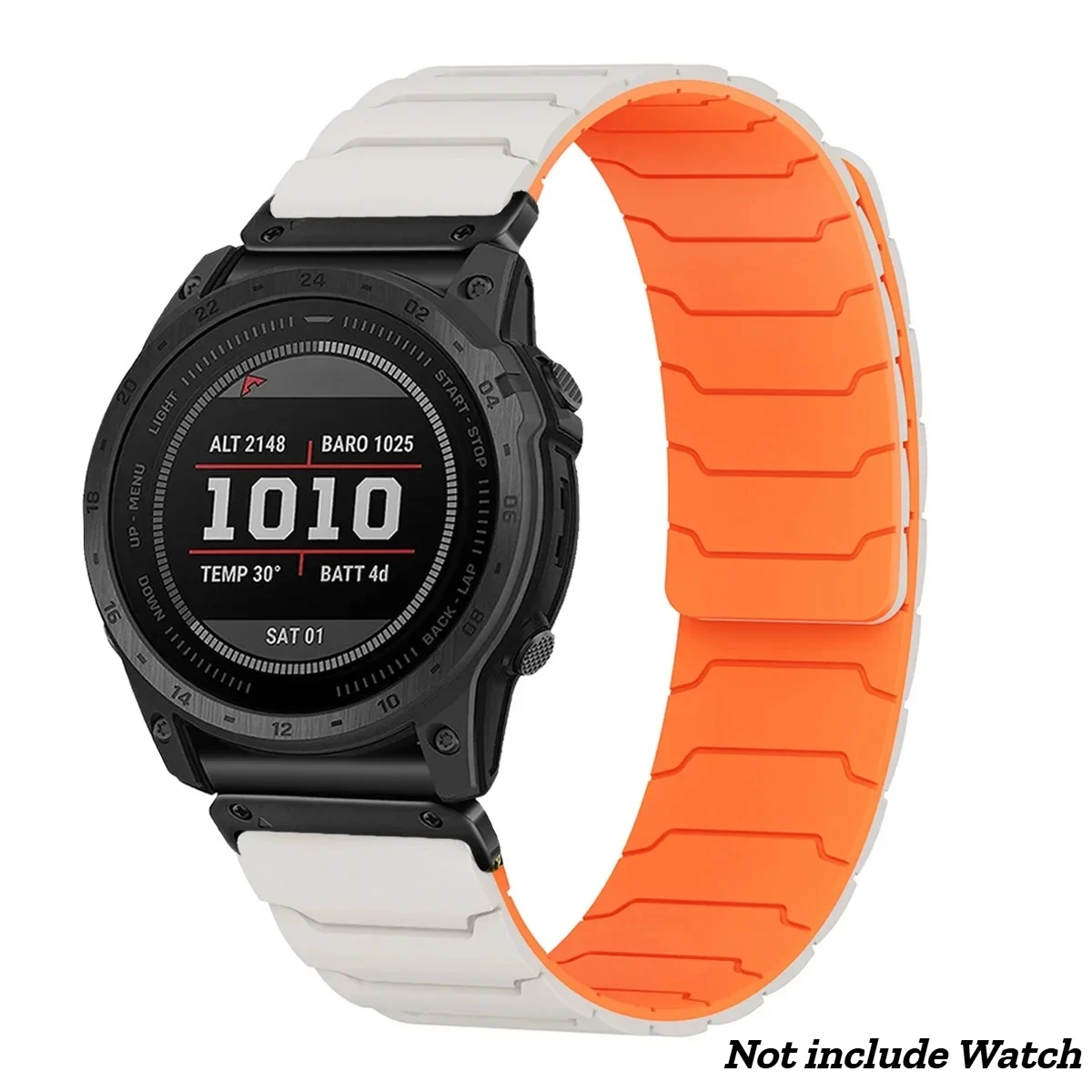 Two-Tone Magnetic Silicone Strap