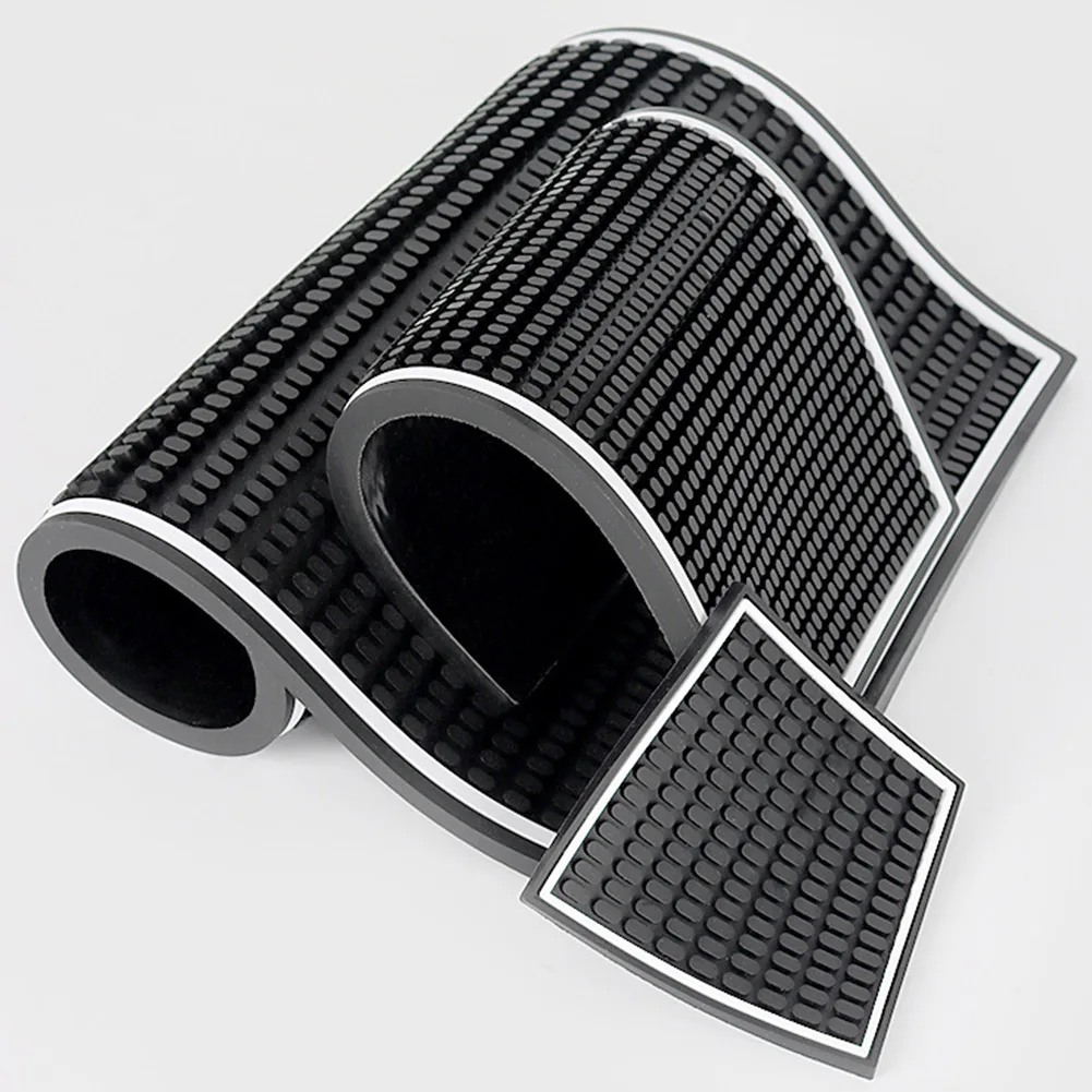Cocktail Pad Bar Mat Decoration Drip Mat Non Slip Silicone 10*10CM/15*30CM/30*45CM Black Convenient High Quality