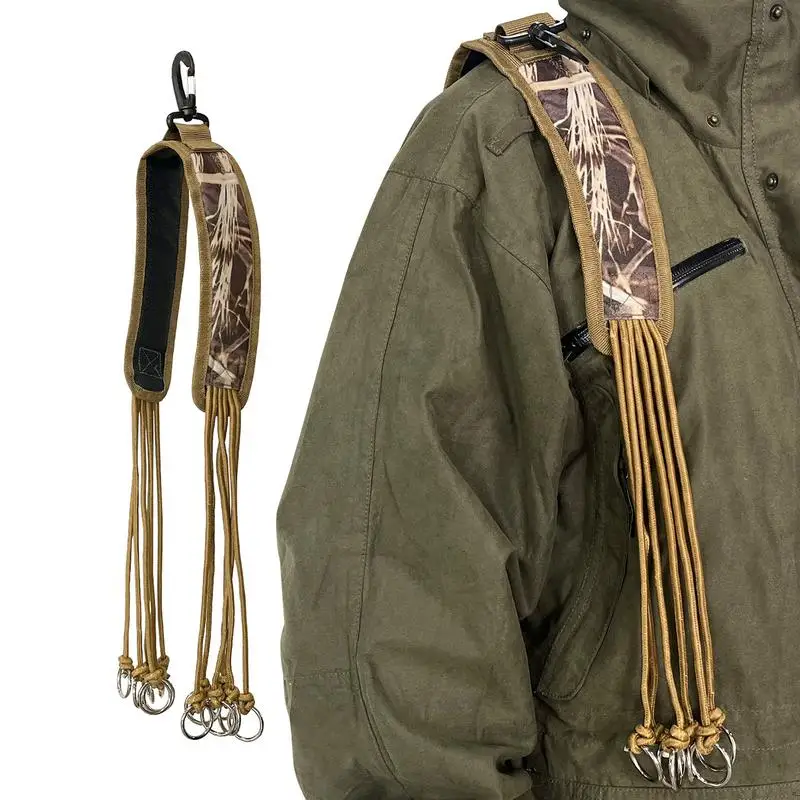 

Duck Strap Carrying Lanyard Bird Tote Hunting Gear Game Strap Waterfowl Hunting Accessories Duck Stringer Duck Decoy Bag