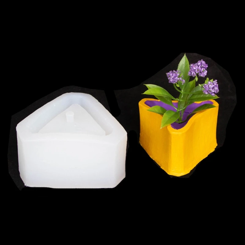 Flowerpot Storage Mold Trinket Ornament Mold DIY Handmade Home Decoration