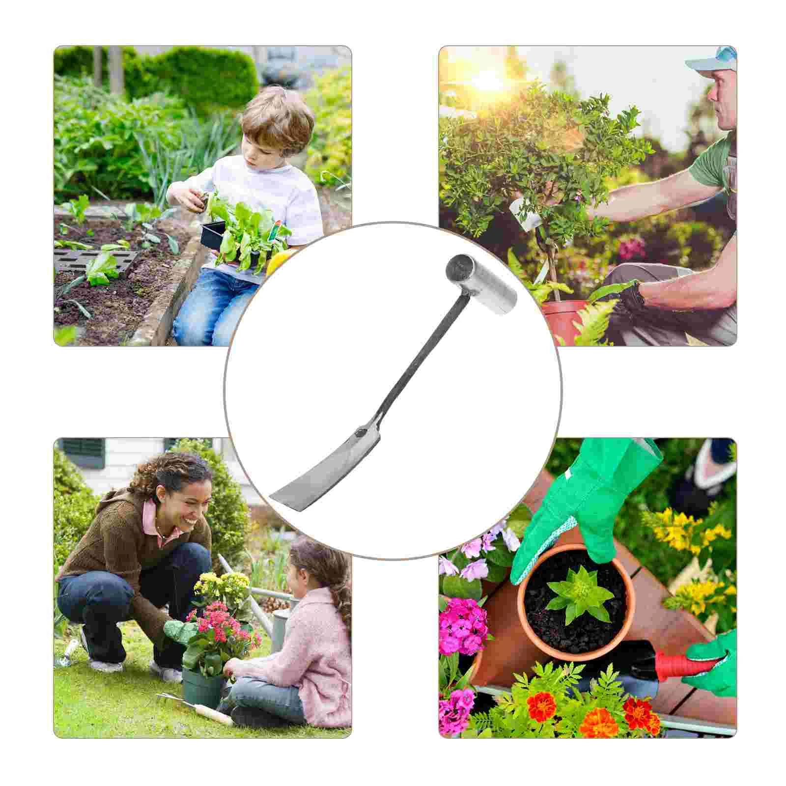 Planting Garlic Digging Tool Wild Vegetables Scoop Garden Shovels Iron Gardening Spade