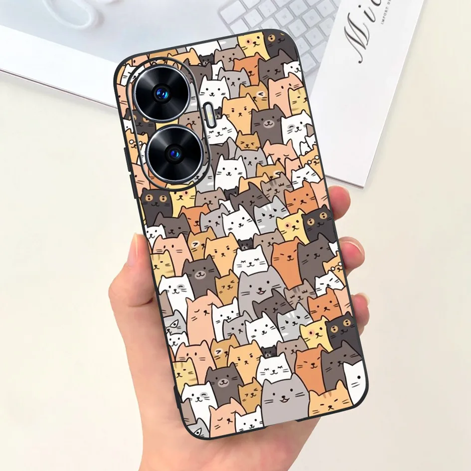 Cute Cartoon Flower Silicone Phone Case - Soft Slim Shockproof Bumper