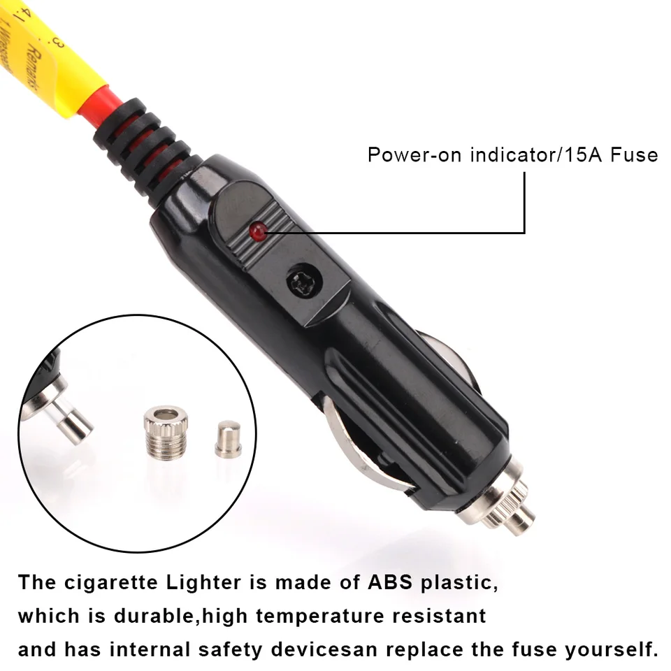 HC67B | Splitter Per Presa Accendisigari | Voltmetro | 4 Porte USB 1866 5