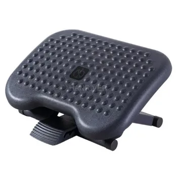 Poggiapiedi regolabile in altezza Sgabello ergonomico confortevole sotto la scrivania Home Office Massaggio Rilassamento Sgabello piedi Supporto piedi Relax 1