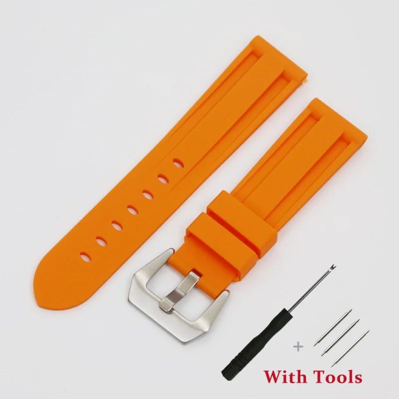 High Quality Silicone Waterproof Sport Watch Strap Replacement