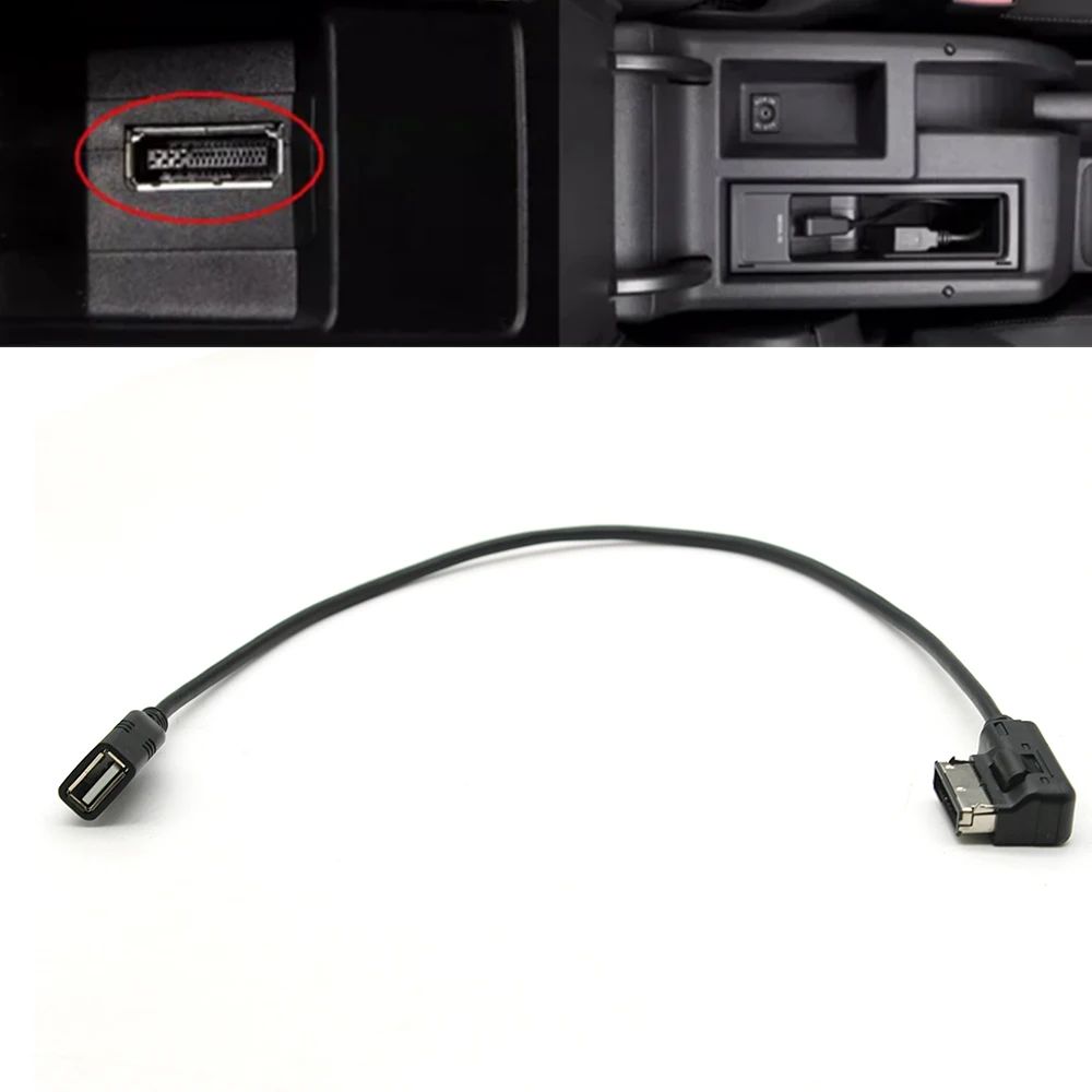 Ami Mmi Usb Aux Cable Music Mdi Mmi Ami A Usb Femmina Interfaccia Usb Aux Cable Adapter Per Vw Mk5 Per Audi A3 A4 A4L A5 A6 A8 Q5