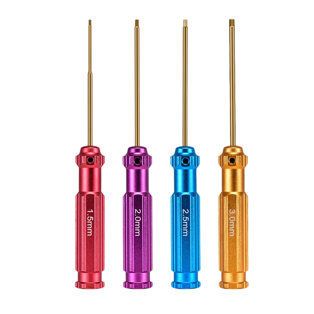 

4x Hex Screw Driver Set For Rc Durable And Easy-to Hex Screw Driver Set For RC Cars RC Experience