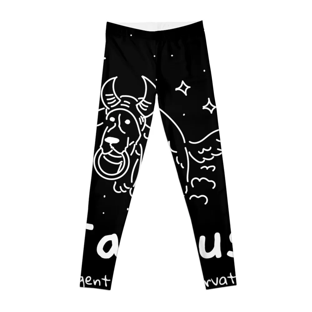 

Знак зодиака Телец, астрология, легинсы с астрологическими знаками, спортивная одежда для тренажерного зала, штаны-шаровары, Женские легинсы