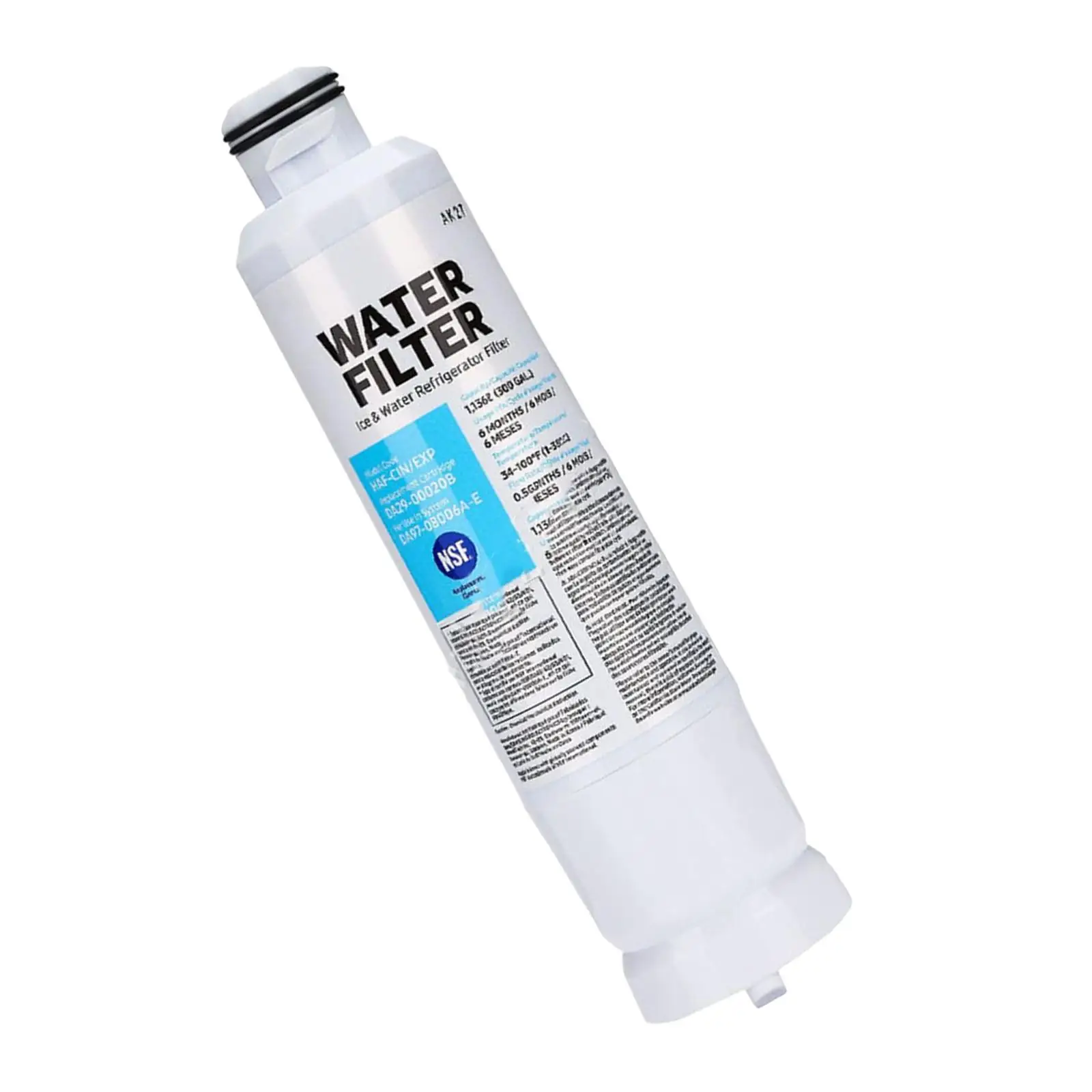 냉장고 물 필터 교체 설치하기 쉬운 밀봉 교체 da29 00020b 냉동고 야외 여행 호텔 주방 