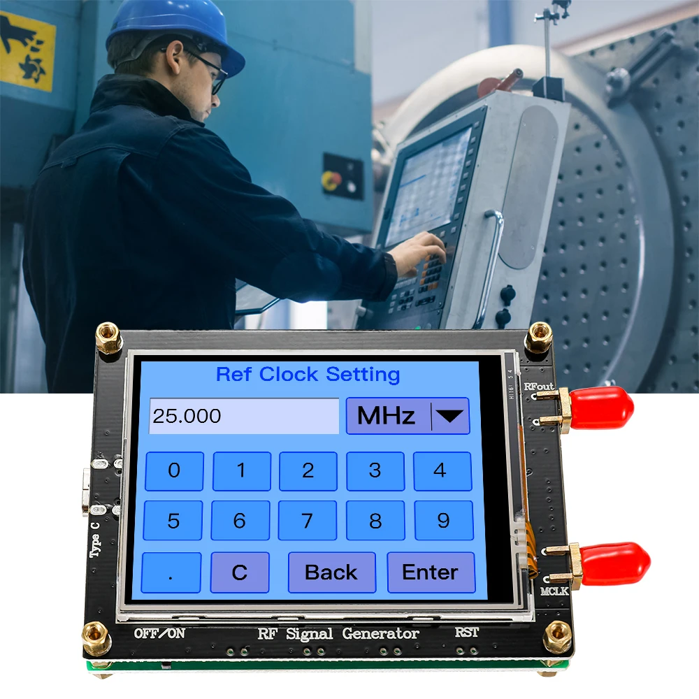 ADF4351 35M-4.4G RF ȣ ߻, ļ ī PLL  ȣ ҽ  ġ ũ 2.2-4.4G ٺ