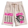 High Quality Fashion Leisure Blink 182 Shorts World Tour 2024 Popular Music Fans Pants Cotton Trousers Man Woman Pants 3