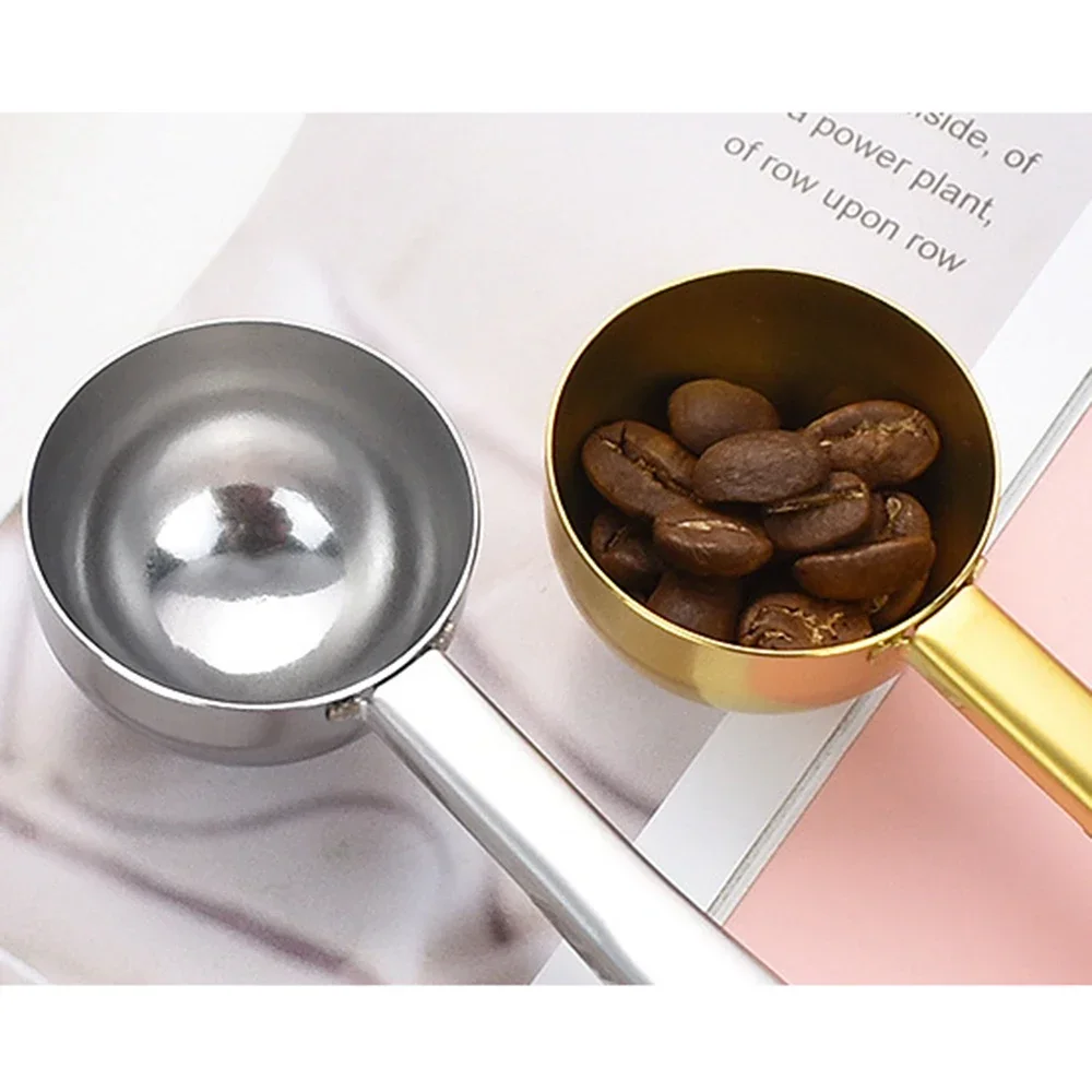 Kitchen Supplies Coffees and  Tools Tableware Long Handle Spoons Clip Milk Powder Coffeeware Teaware Liquid Seasoning Seal Bar