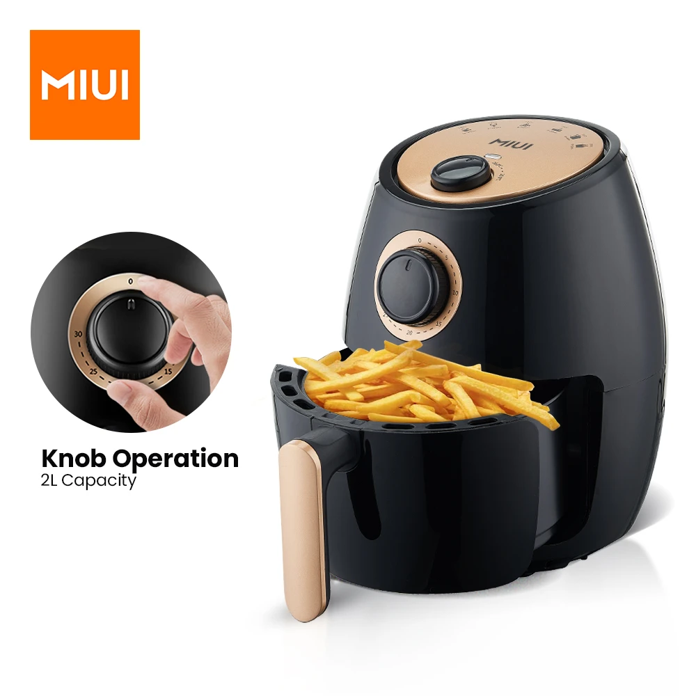 Miui Smart Air Fryer Without Oil Home Cooking Micyclone 2l Deep Fryer