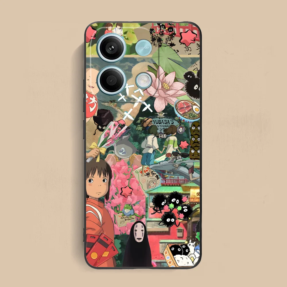 Spirited Away Black Smartphone Cover Phone Case