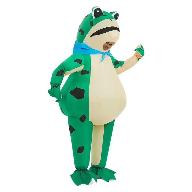 

Green Frog Inflatable Costume For Adults Blow Up Suit For Cosplay Theme Party Frog Costume For Halloween Blow Up Suit For Cospla