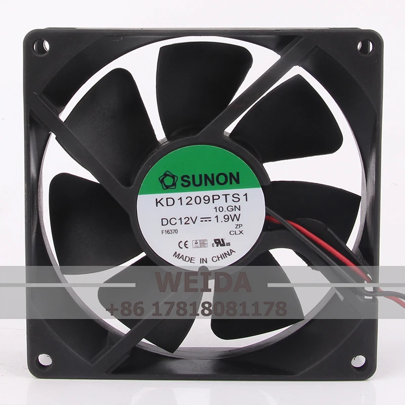 

Case Fan for SUNON KD1209PTS1 92*92*25MM 12V 1.9W 9025 9CM Hydraulic Bearing Mute Inverter Cooling Fan