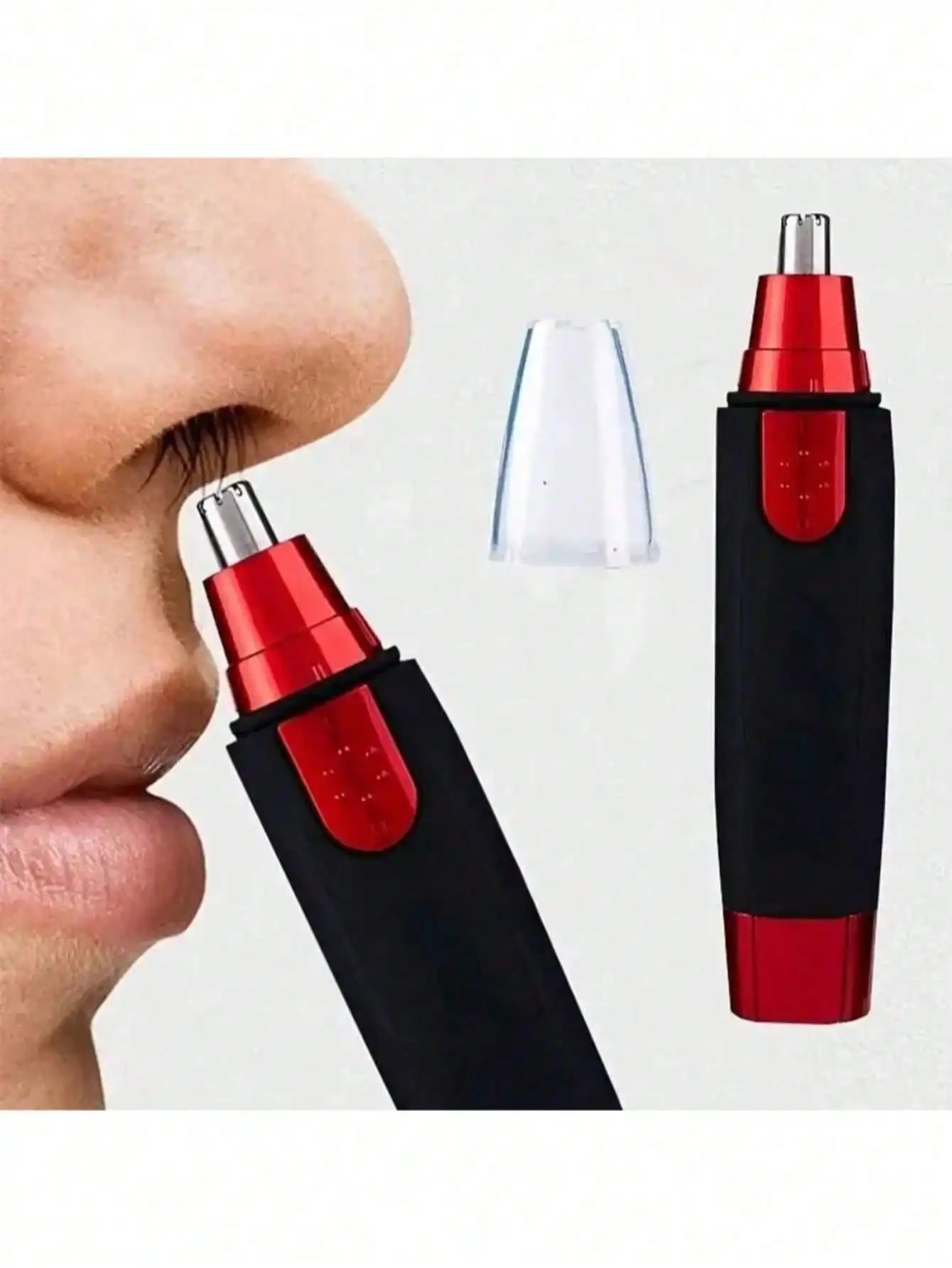 Waterproof Stainless Steel Electric Nose Hair Trimmer